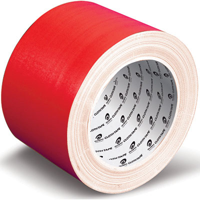 Image for OLYMPIC CLOTH TAPE 75MM X 25M RED from Ezi Office Supplies Gold Coast Office National