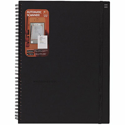 Image for WHITELINES HARDCOVER NOTEBOOK 8MM RULED 160 PAGE 100GSM A4 from OFFICE NATIONAL CANNING VALE
