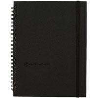 whitelines hardcover notebook 7mm ruled 160 page 100gsm a5