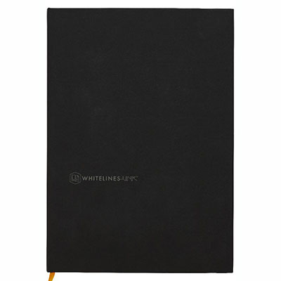 Image for WHITELINES BLACK OCEAN NOTEBOOK 80GSM 160 PAGE A5 from OFFICE NATIONAL CANNING VALE
