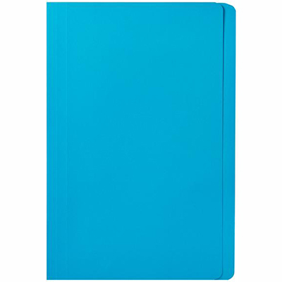 Image for OLYMPIC MANILLA FOLDER FOOLSCAP BLUE BOX 100 from Discount Office National