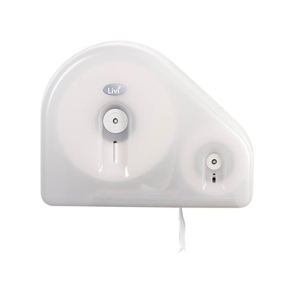 Image for LIVI RESERVE JUMBO TOILET ROLL DISPENSER from Office National ONE Solution Business Supplies