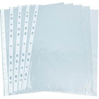 Image for CUMBERLAND SHEET PROTECTOR PVC 200 MICRON EXTRA HEAVY DUTY GLASS CLEAR A4 CLEAR PACK 25 from Express Office National