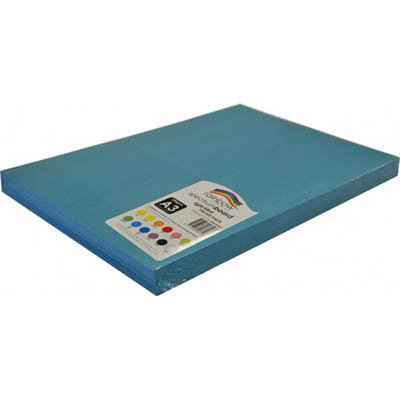 Image for RAINBOW SPECTRUM BOARD 220GSM A3 LIGHT BLUE PACK 100 from Complete Stationery Office National (Devonport & Burnie)