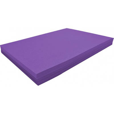 Image for RAINBOW SPECTRUM BOARD 220GSM 510 X 640MM PURPLE PACK 20 from OFFICE NATIONAL CANNING VALE