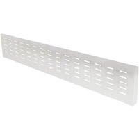 rapid span metal modesty panel 1500mm desk 1290 x 300mm white