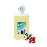 livi activ antimicrobial foaming hand soap cartridge 1 litre