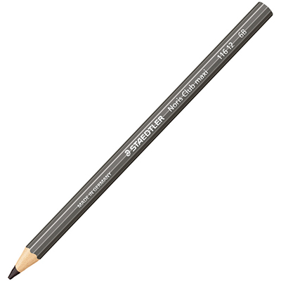 Image for STAEDTLER 116 NORIS CLUB MAXI LEARNER GRAPHITE PENCILS 6B BOX 12 from Office National Hobart