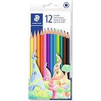 staedtler 175 coloured pencil assorted pack 12