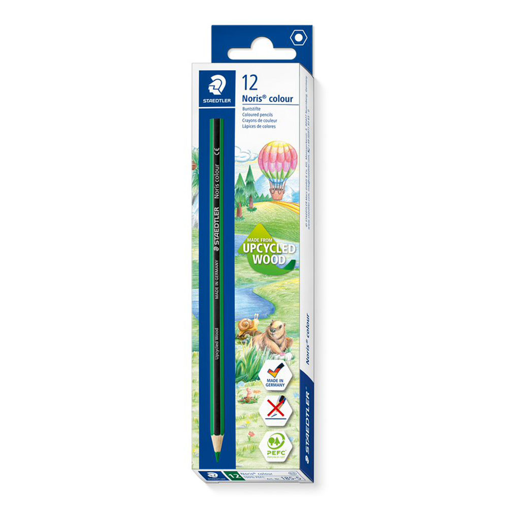Image for STAEDTLER 185 NORIS COLOUR CHECKING PENCIL GREEN BOX 12 from Coleman's Office National