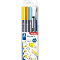 staedtler 3001 double ended watercolour brush pens birds set