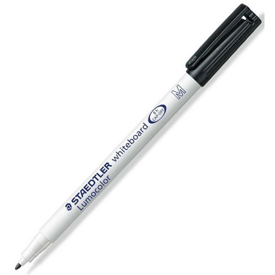Image for STAEDTLER 301 LUMOCOLOR WHITEBOARD PEN BLACK BOX 10 from PaperChase Office National