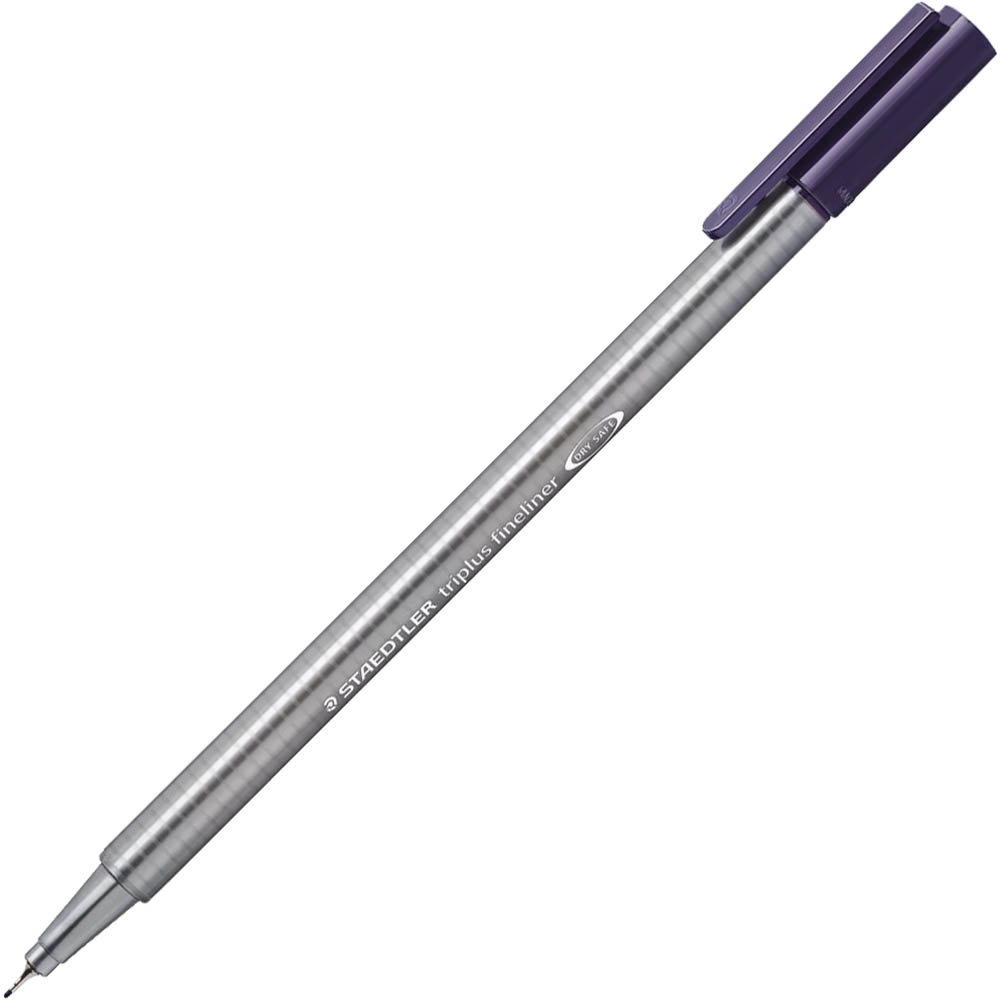 Image for STAEDTLER 334 TRIPLUS FINELINE PEN INDIGO BLUE BOX 10 from OFFICE NATIONAL CANNING VALE
