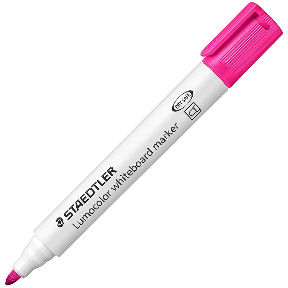 Image for STAEDTLER 351 LUMOCOLOR WHITEBOARD MARKER BULLET PINK from Our Town & Country Office National