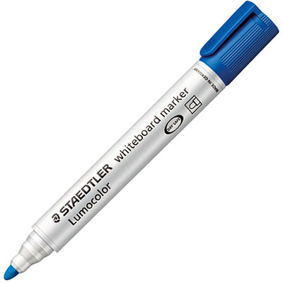 Image for STAEDTLER 351 LUMOCOLOR WHITEBOARD MARKER BULLET BLUE from Office National ONE Solution Business Supplies