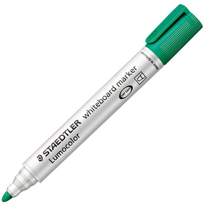 Image for STAEDTLER 351 LUMOCOLOR WHITEBOARD MARKER BULLET GREEN from Office National ONE Solution Business Supplies