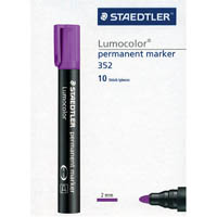 staedtler 352 lumocolor permanent marker bullet 2.0mm violet