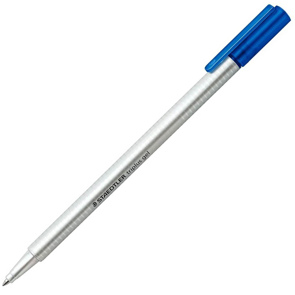 Image for STAEDTLER 462 TRIPLUS GEL PEN 0.7MM BLUE BOX 10 from Express Office National