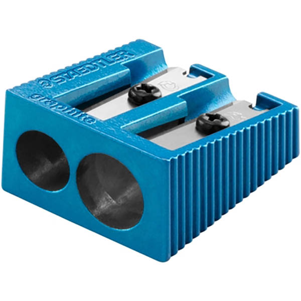 Image for STAEDTLER 510 PENCIL SHARPENER 2-HOLE METAL ASSORTED from Absolute MBA Office National