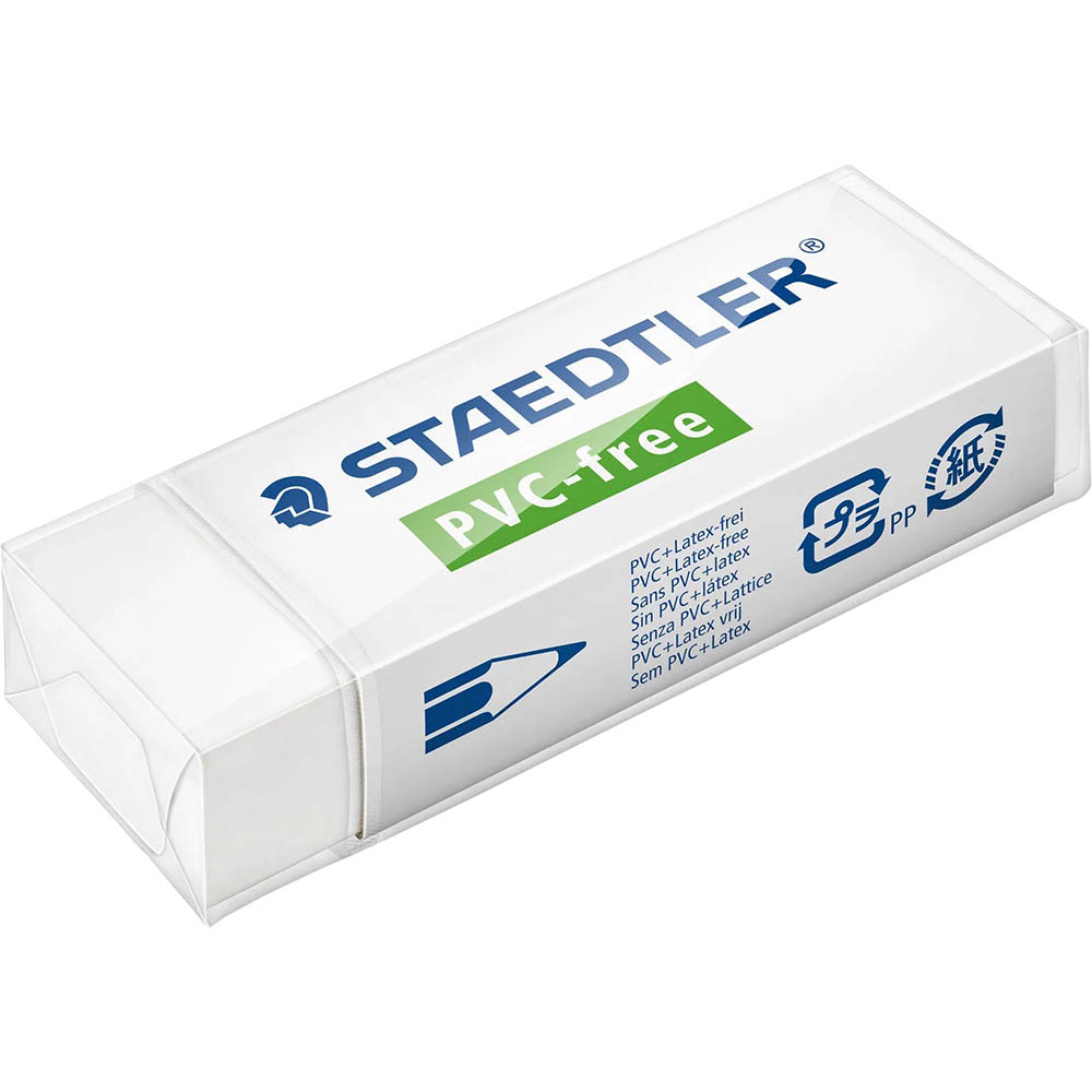 Image for STAEDTLER 525 ERASER PVC FREE LARGE from Office National