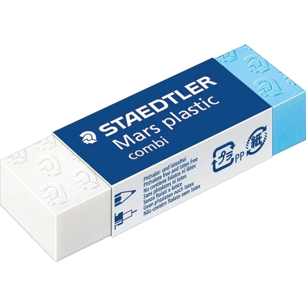 Image for STAEDTLER 526 MARS PLASTIC COMBI PENCIL ERASER from Office National ONE Solution Business Supplies