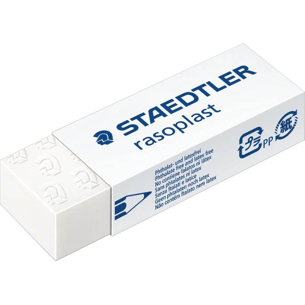 Image for STAEDTLER 526 RASOPLAST PENCIL ERASER LARGE from Absolute MBA Office National