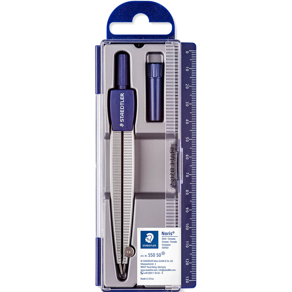 Image for STAEDTLER 550 NORIS CLUB SCHOOL COMPASS from Emerald Office Supplies Office National