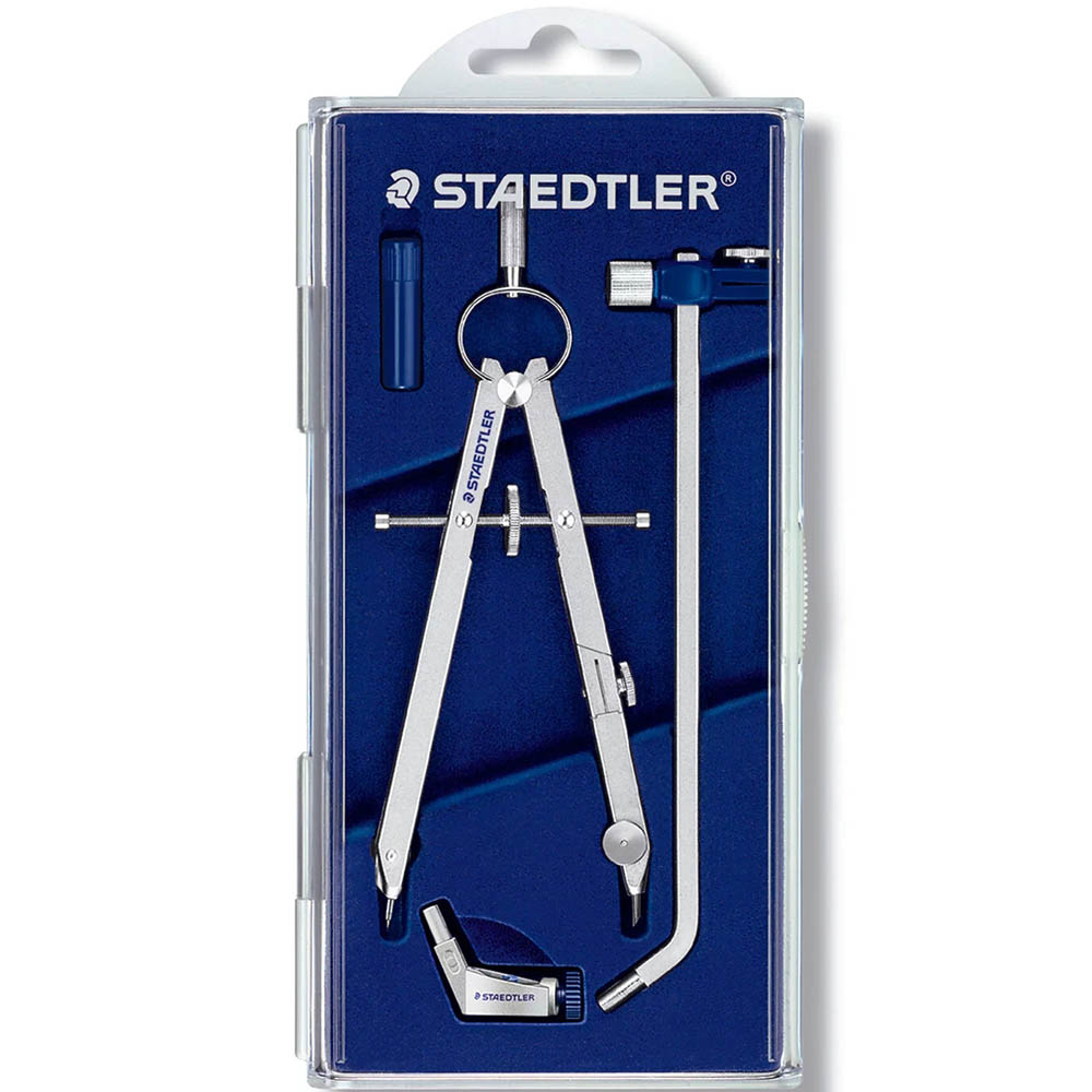 Image for STAEDTLER 551 MARS COMFORT PRECISION MASTERBOW COMPASS WITH EXTENSION BAR from Discount Office National