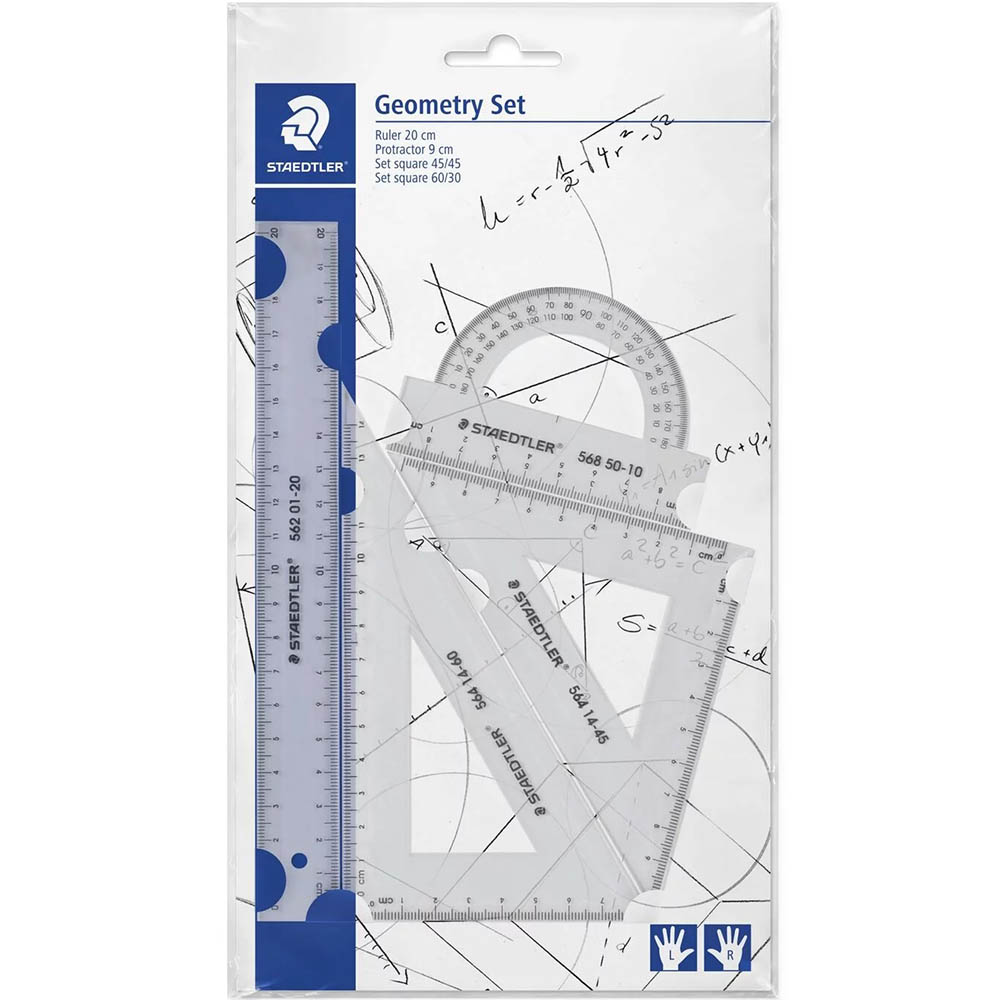 Image for STAEDTLER 569 GEOMETRY SET ASSORTED from Discount Office National