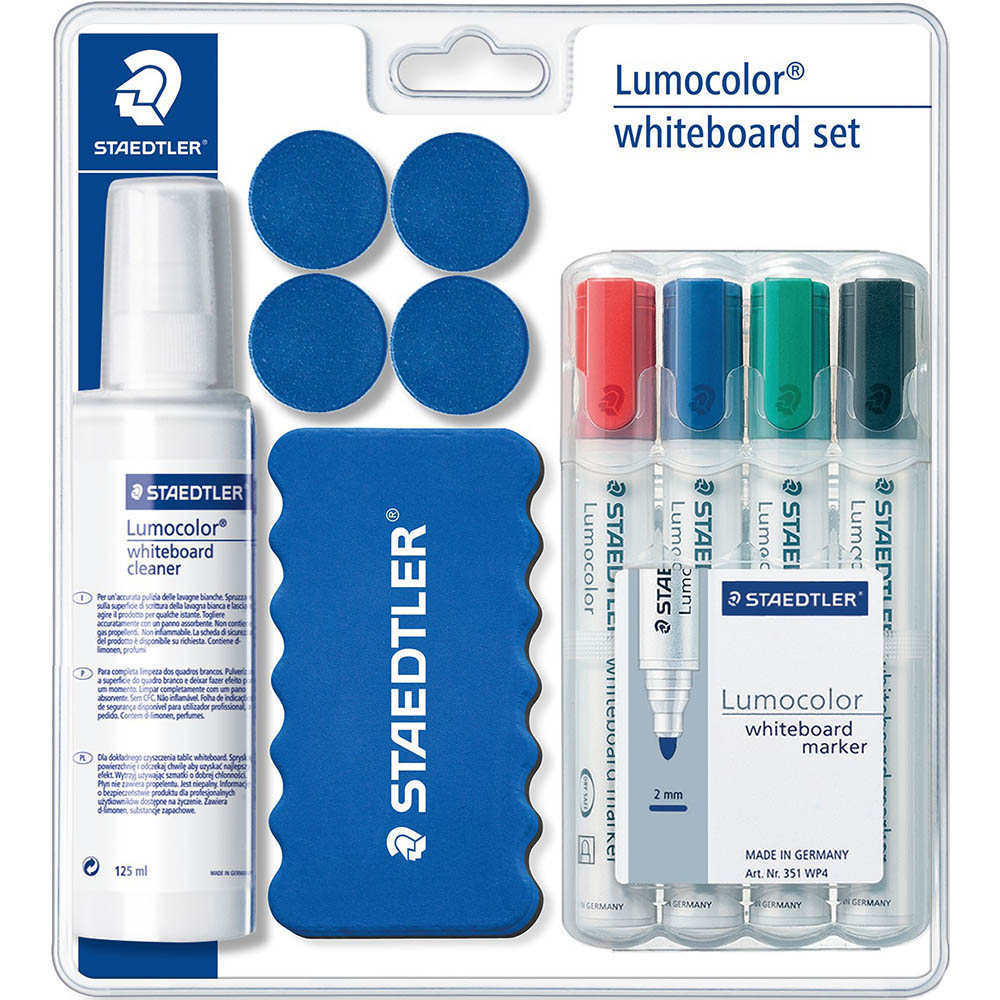 Image for STAEDTLER 613 LUMOCOLOR WHITEBOARD SET from Our Town & Country Office National