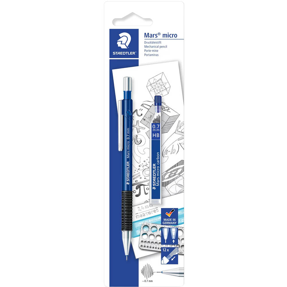 Image for STAEDTLER 775 MARS MICRO MECHANICAL PENCIL 0.7MM WITH LEADS from Aztec Office National