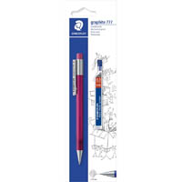 staedtler graphite 777 mechanical pencil hb 0.5mm assorted