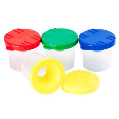 Image for EDUCATIONAL COLOURS SAFETY PAINT POT STUBBY PACK 4 from Mackay Business Machines (MBM) Office National