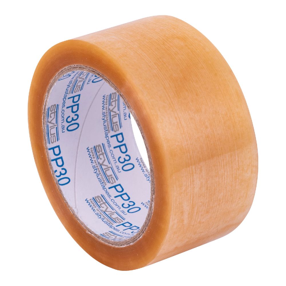 Image for STYLUS PP30 PACKAGING TAPE 48MM X 75M BROWN from Surry Office National