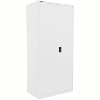 Image for STEELCO STATIONERY CABINET 4 SHELVES 2000 X 914 X 463MM WHITE SATIN from Darwin Business Machines Office National