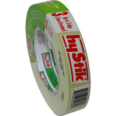 Image for HYSTIK 833 HEAVY DUTY MASKING TAPE 24MM X 55M from Office National Barossa