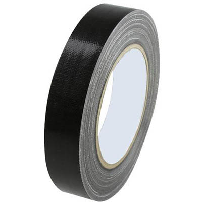 Image for STYLUS 352 CLOTH TAPE 24MM X 25M BLACK from Mackay Business Machines (MBM) Office National