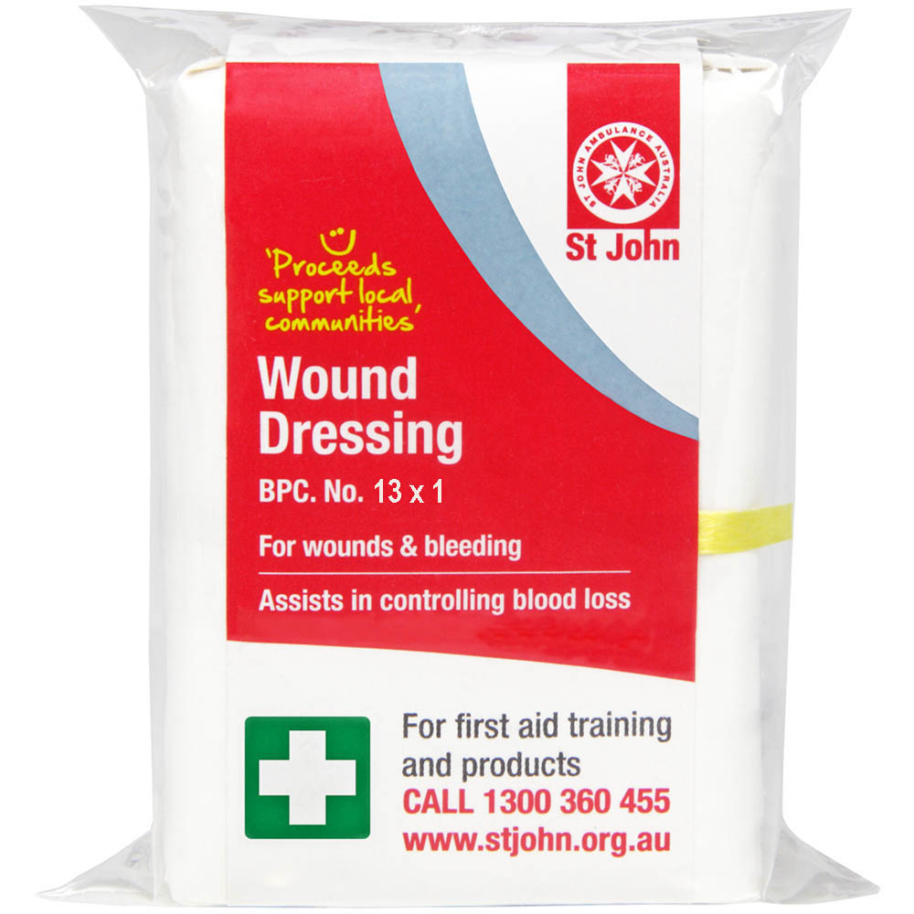 Image for ST JOHN WOUND DRESSING SIZE 13 from Office National Barossa
