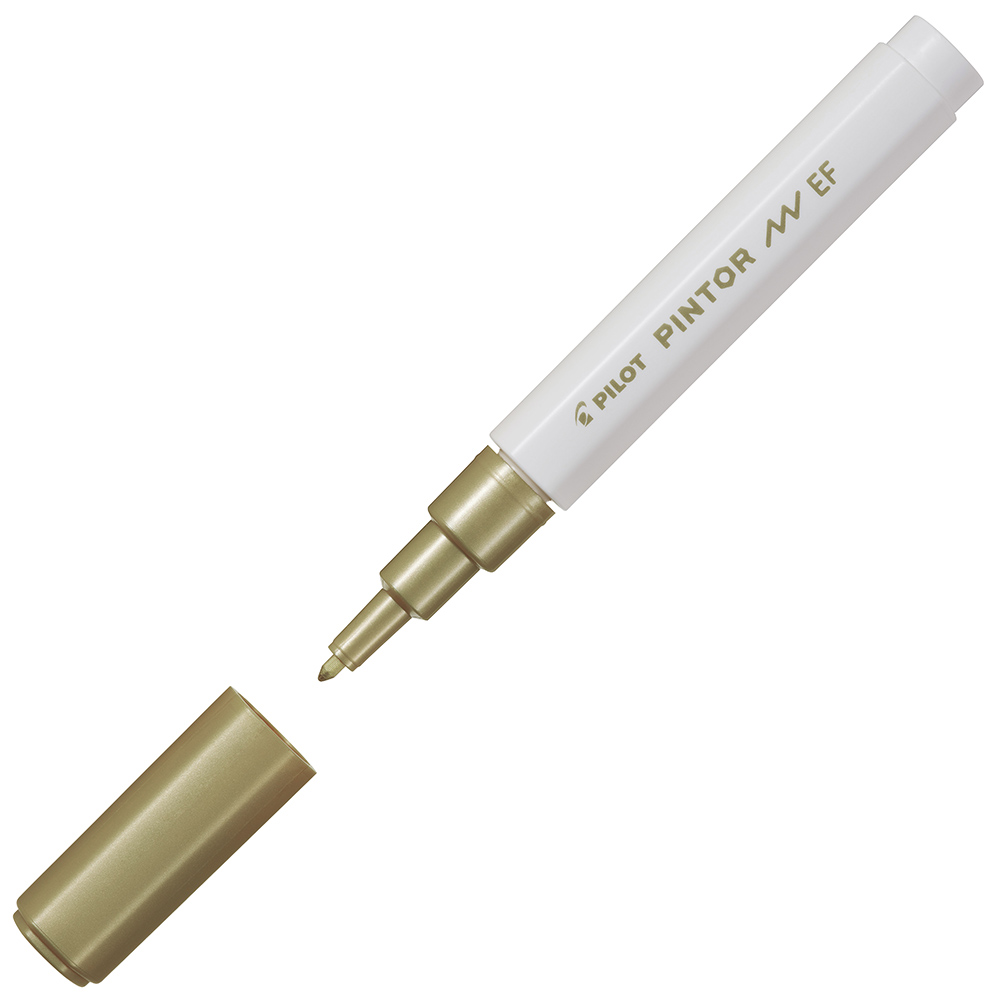Image for PILOT PINTOR PAINT MARKER BULLET EXTRA FINE 0.7MM GOLD from Surry Office National
