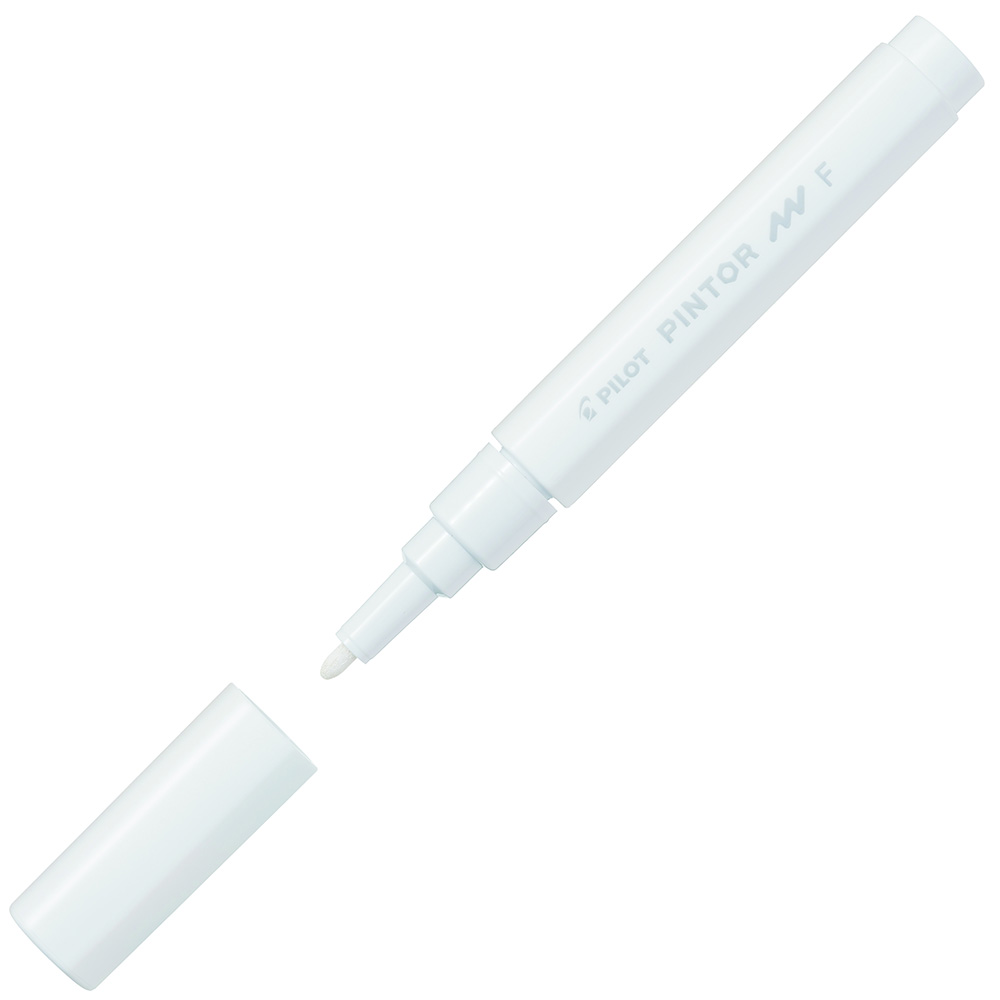 Image for PILOT PINTOR PAINT MARKER BULLET FINE 1.0MM WHITE from Surry Office National