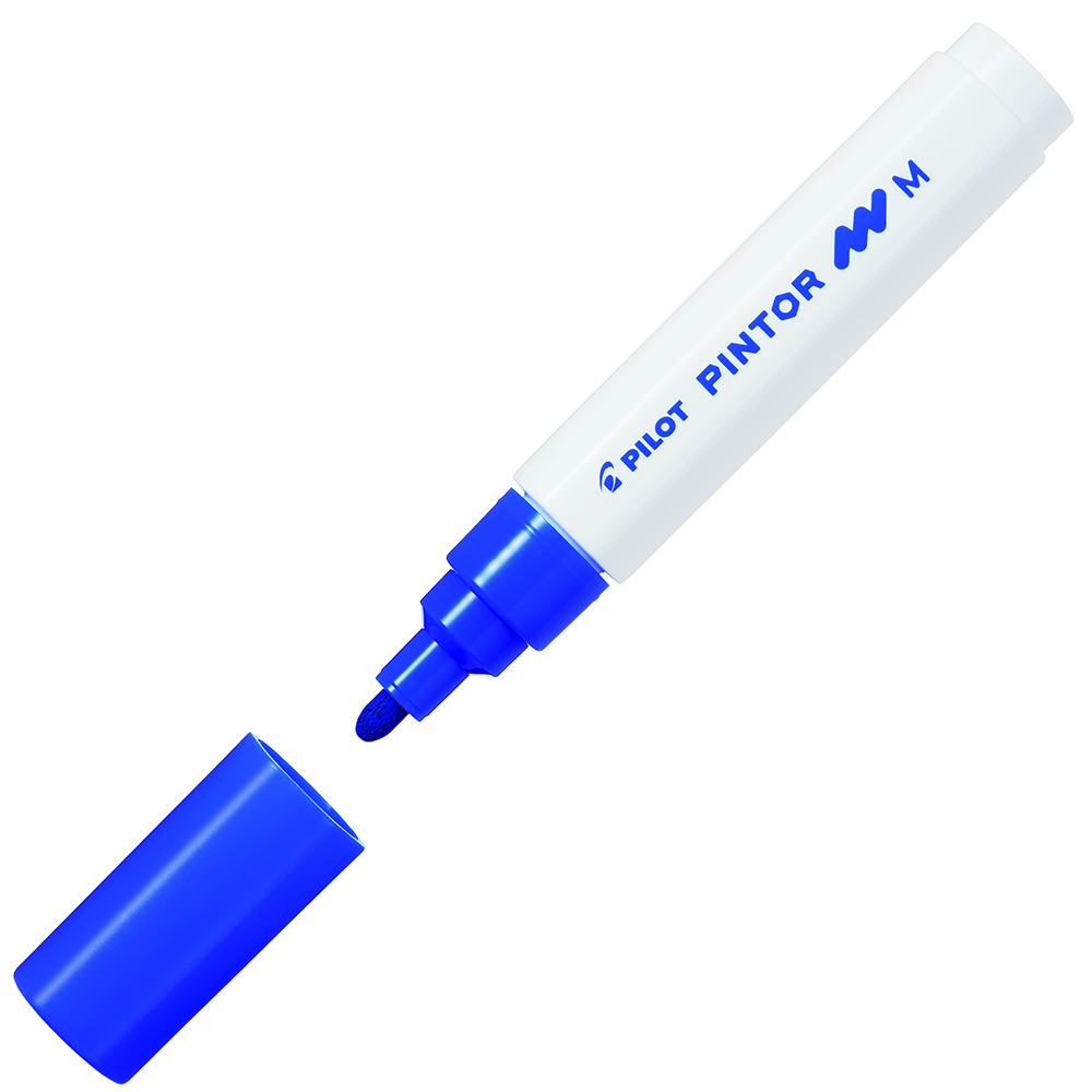 Image for PILOT PINTOR PAINT MARKER BULLET MEDIUM 1.4MM BLUE from Axsel Office National