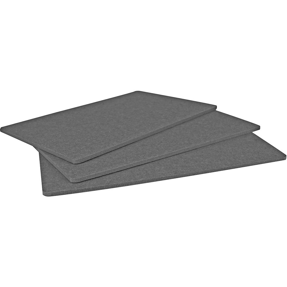 Image for CLEANSCREEN SCREEN 700 X 9 X 350MM CHARCOAL from Emerald Office Supplies Office National