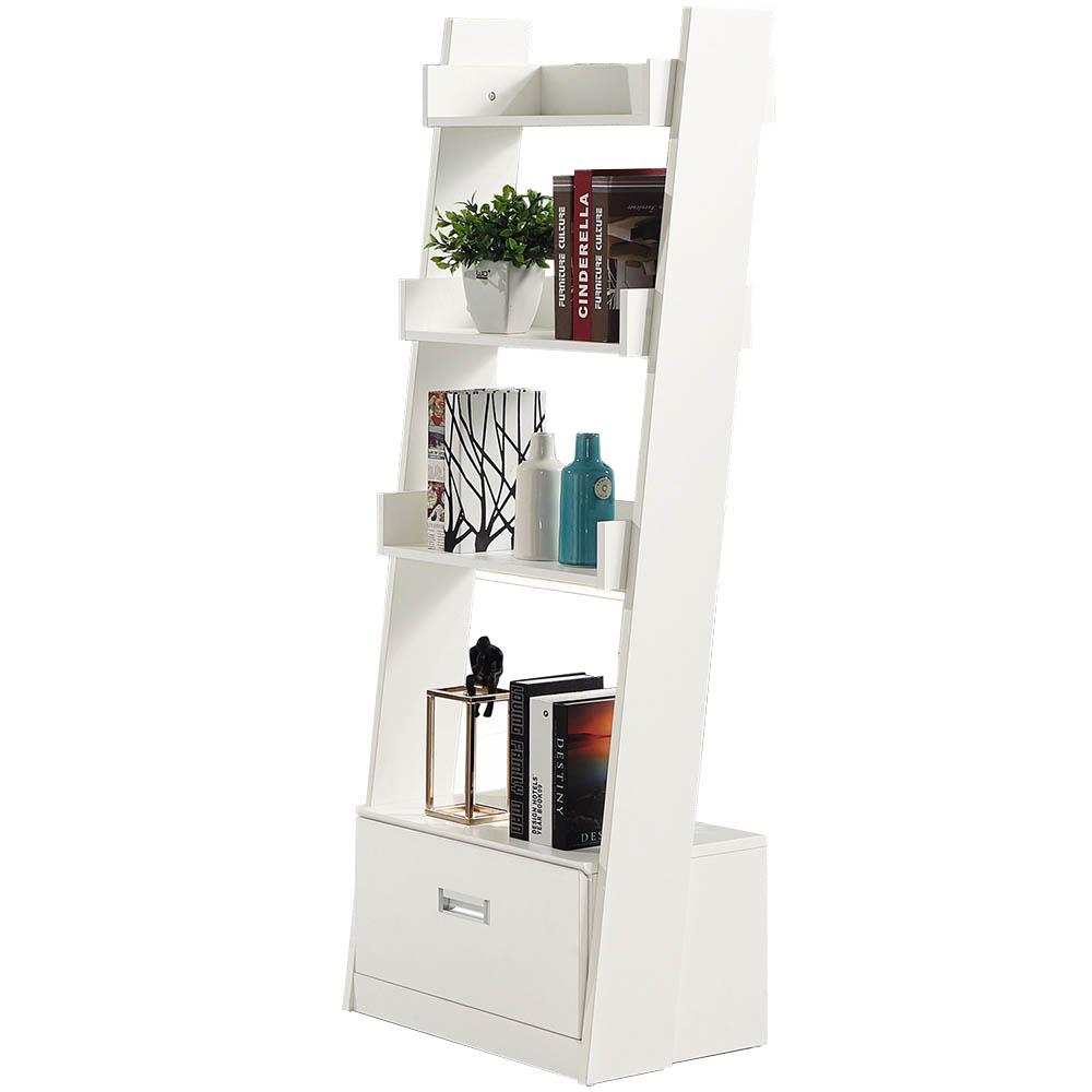 Image for SYLEX ABILENE TALL SHELVING UNIT 500 X 400 X 1600MM WHITE from Emerald Office Supplies Office National