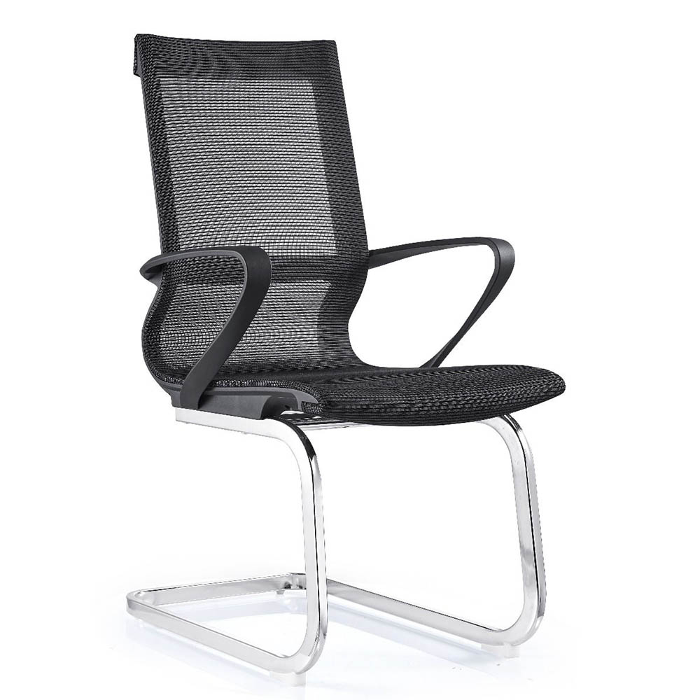 Image for SYLEX MONROE VISITOR CHAIR BLACK from Office National Sydney Stationery