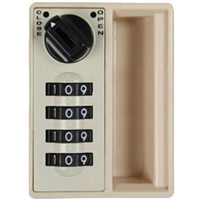 Image for STEELCO CM-1 COMBINATION LOCKER DOOR LOCK BEIGE from Chris Humphrey Office National