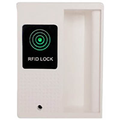 Image for STEELCO T-5 RFID LOCKER DOOR LOCK WHITE from Emerald Office Supplies Office National