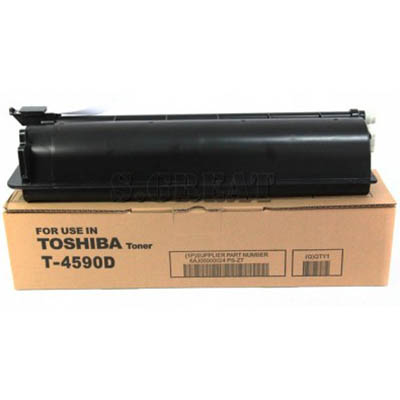 Image for TOSHIBA T4590 TONER CARTRIDGE BLACK from Mackay Business Machines (MBM) Office National