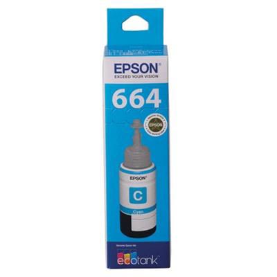 Image for EPSON T664 ECOTANK INK BOTTLE CYAN from OFFICE NATIONAL CANNING VALE