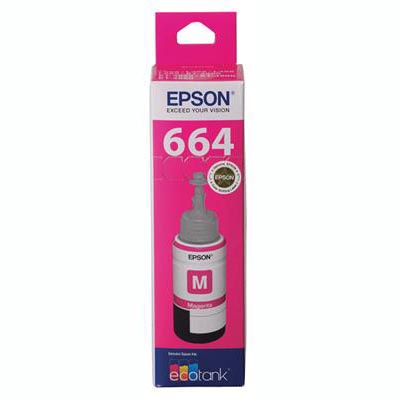 Image for EPSON T664 ECOTANK INK BOTTLE MAGENTA from Office National