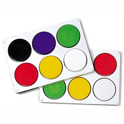 Image for EDUCATIONAL COLOURS TEMPRABLOCKS DISC SET 16W ASSORTED from OFFICE NATIONAL CANNING VALE
